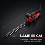 Taille-Haie Sans Fil REVO Silex 55 – 18 V – Lame 55 cm – Coupe jusqu’à 19 mm – Autonomie jusqu’à 75 min