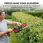 Taille-Haie Sans Fil REVO Ardent 55 – 18 V – Lame 55 cm – Écartement 24 mm – Batterie 2,0 Ah & Chargeur Inclus