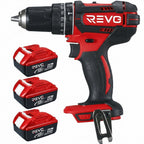 Perceuse à Percussion Sans Fil REVO Torq 62 – 18 V – 62 Nm – 3 Batteries 4,0 Ah – 2 Vitesses