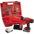Perceuse Visseuse à Percussion Sans Fil REVO Forge 42 – 18 V – 42 Nm – 2 Batteries 2 Ah – 74 Accessoires – Mandrin 13 mm