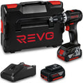 Perceuse-Visseuse à Percussion Sans Fil REVO Core 45 – 18 V – 45 Nm – Brushless – 2 Batteries 3,0 Ah – Mandrin 13 mm – Coffret Inclus