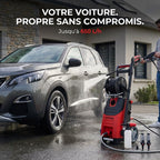 Nettoyeur Haute Pression REVO Forge 200 – 3 300 W – 200 Bar – 650 L/h – Flexible 15 m avec Enrouleur