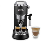 Machine à Expresso REVO Velora – 15 Bar – 1 350 W – Buse Vapeur – Café Moulu & Dosettes ESE – Réservoir 1 L