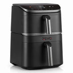 Air Fryer REVO DuoChef 10 – 10,8 L – Double Zone Verticale – 3 Niveaux de Cuisson – 6-en-1 – 2 630 W