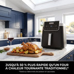 Air Fryer REVO Crispéo 6 – 2 000 W – Capacité 6,2 L – 6 Fonctions de Cuisson – Température Réglable jusqu’à 180 °C