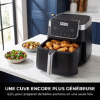 Air Fryer REVO Crispéo 6 – 2 000 W – Capacité 6,2 L – 6 Fonctions de Cuisson – Température Réglable jusqu’à 180 °C
