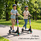 Trottinette Électrique Enfant REVO Lumio 45 – 45 W – Jusqu’à 10 km/h – Autonomie 4 km – LED Multicolores – Guidon Réglable