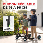 Trottinette Électrique Enfant REVO Spark 15 – 150 W – 3 Vitesses – Jusqu’à 15 km/h – Autonomie 8 km