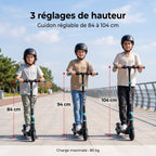 Trottinette Électrique Enfant REVO MiniRide 250 – 250 W – Jusqu’à 20 km/h – Autonomie jusqu’à 16 km – Pliable