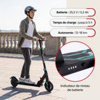 Trottinette Électrique Enfant REVO MiniRide 250 – 250 W – Jusqu’à 20 km/h – Autonomie jusqu’à 16 km – Pliable
