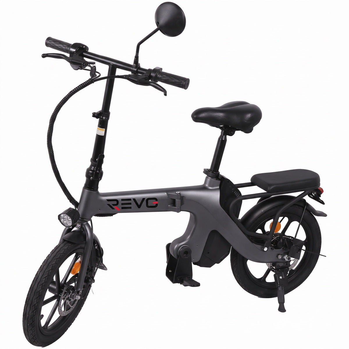 Draisienne Électrique Pliable REVO Velix 16 – Roues 16" – Batterie Amovible 10,4 Ah – Freins à Disque Avant & Arrière