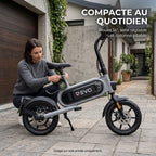 Draisienne Électrique REVO Glide 14 – 350 W – Autonomie jusqu’à 15 km – Roues 14″ – Batterie Amovible 36 V 5,2 Ah