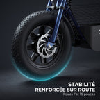 Draisienne Électrique REVO Helix 16 – 400 W – Autonomie jusqu’à 30 km – Roues Fat 16" – Double Frein à Disque