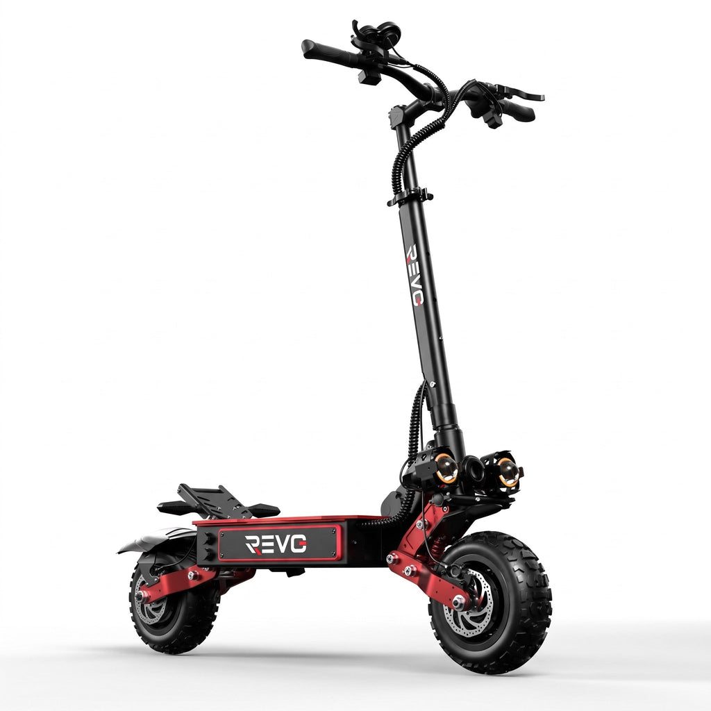 Trottinette Électrique REVO Talon X2 – Double Moteur – Batterie 60 V 33 Ah – Autonomie 80 à 100 km – Pneus Tout-Terrain 11"
