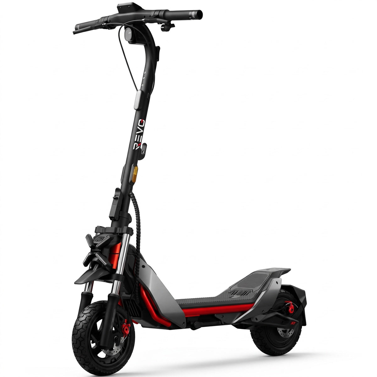 Trottinette Électrique REVO Vanguard 11 – 25 km/h – Pneus Tout-Terrain 11″ – Double Suspension – Charge 120 kg