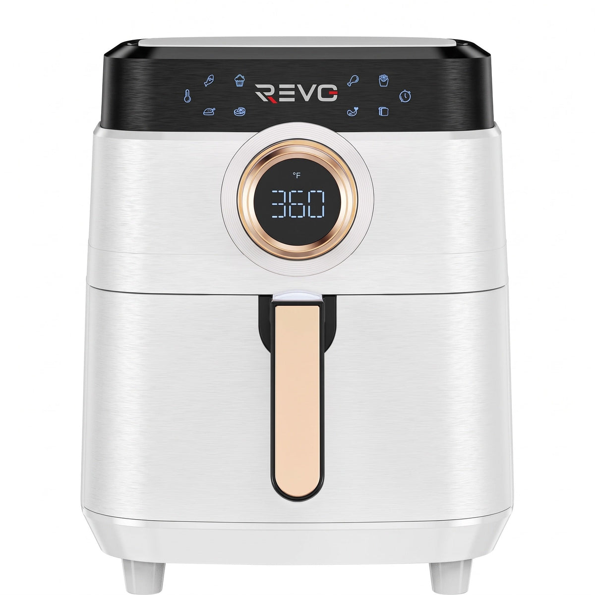 Airfryer REVO Savoris 1700 – Friteuse à Air 1700 W – 8 Préréglages – Écran Tactile – Blanc
