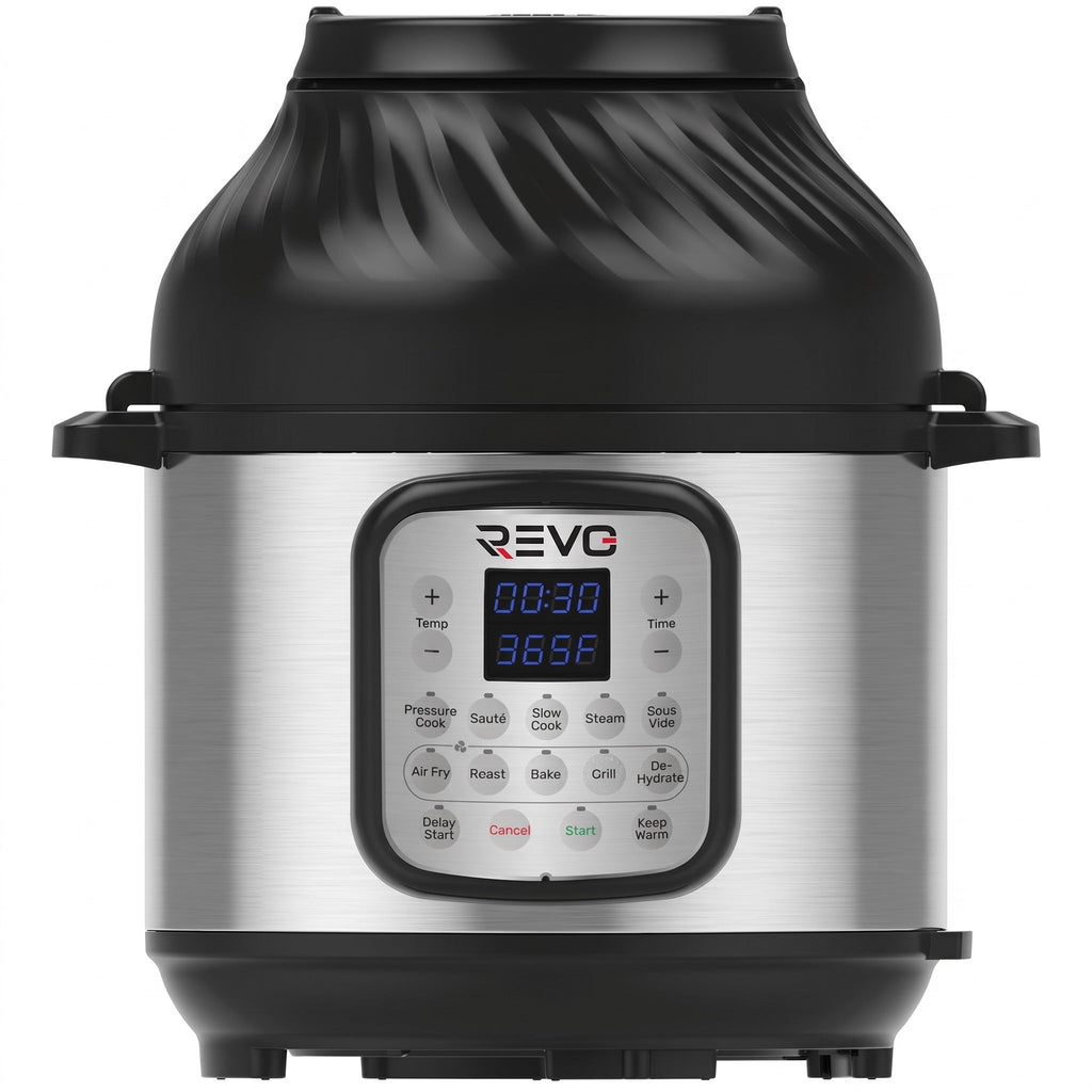 Multicuiseur & Air Fryer REVO Fusion 6 – 5,7 L – 1500 W – 11 Fonctions de Cuisson – Cuisson Sous Pression & Friture à Air