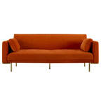 Dusklia - Hudson Click Clack Sofa Bed - Bright Orange