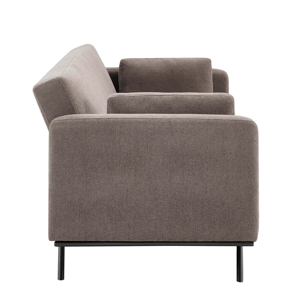 Canapé convertible Hudson Click Clack - Chenille Mushroom