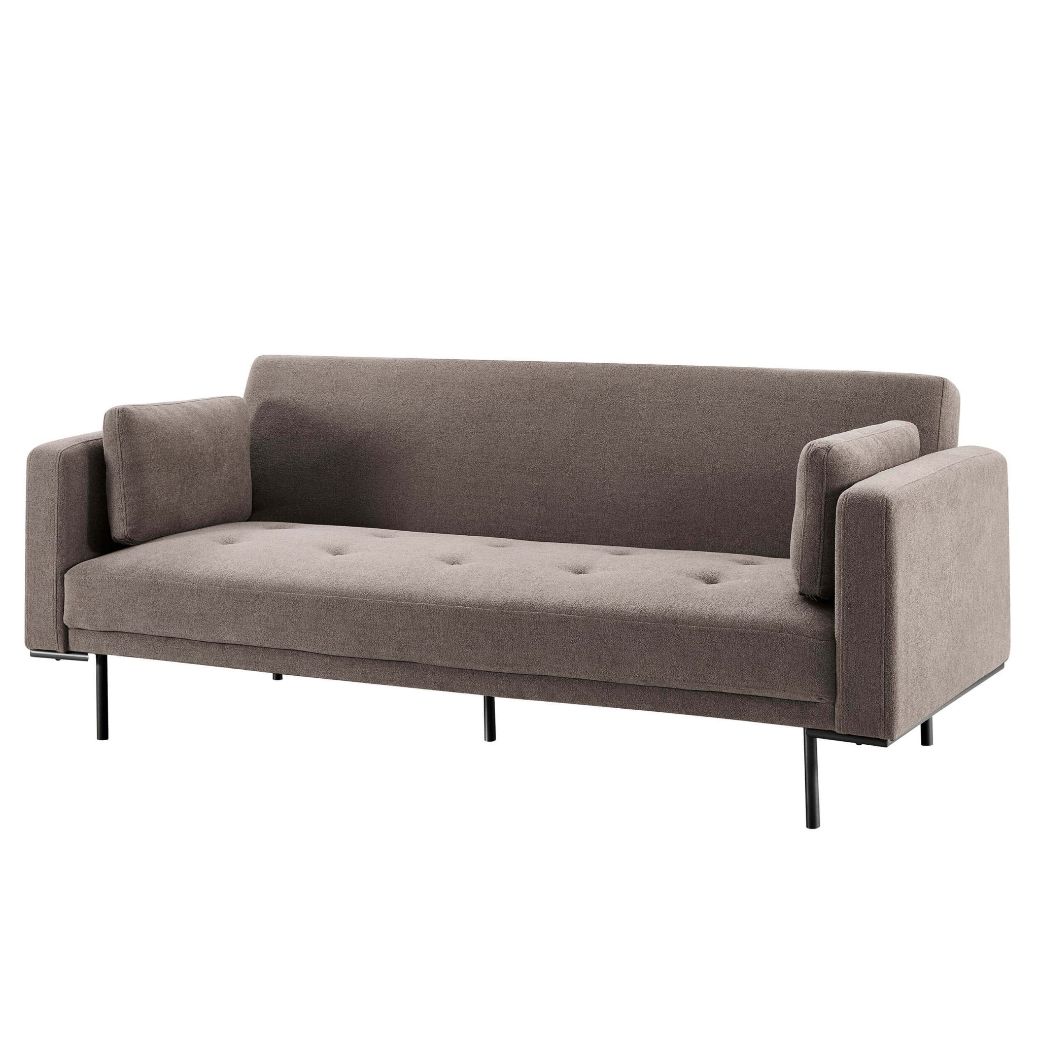 Canapé convertible Hudson Click Clack - Chenille Mushroom