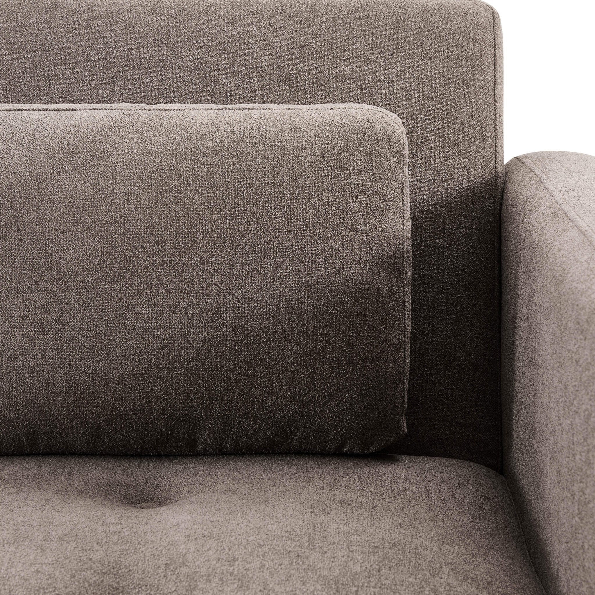 Canapé convertible Hudson Click Clack - Chenille Mushroom