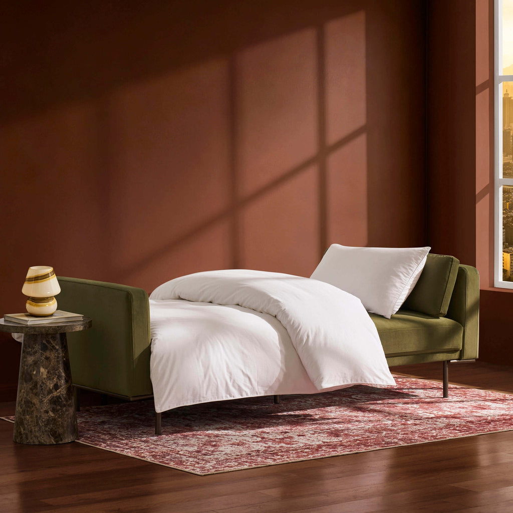 Dusklia - Hudson Click Clack Sofa Bed - Muted Moss