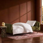 Dusklia - Hudson Click Clack Sofa Bed - Muted Moss