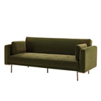 Dusklia - Hudson Click Clack Sofa Bed - Muted Moss
