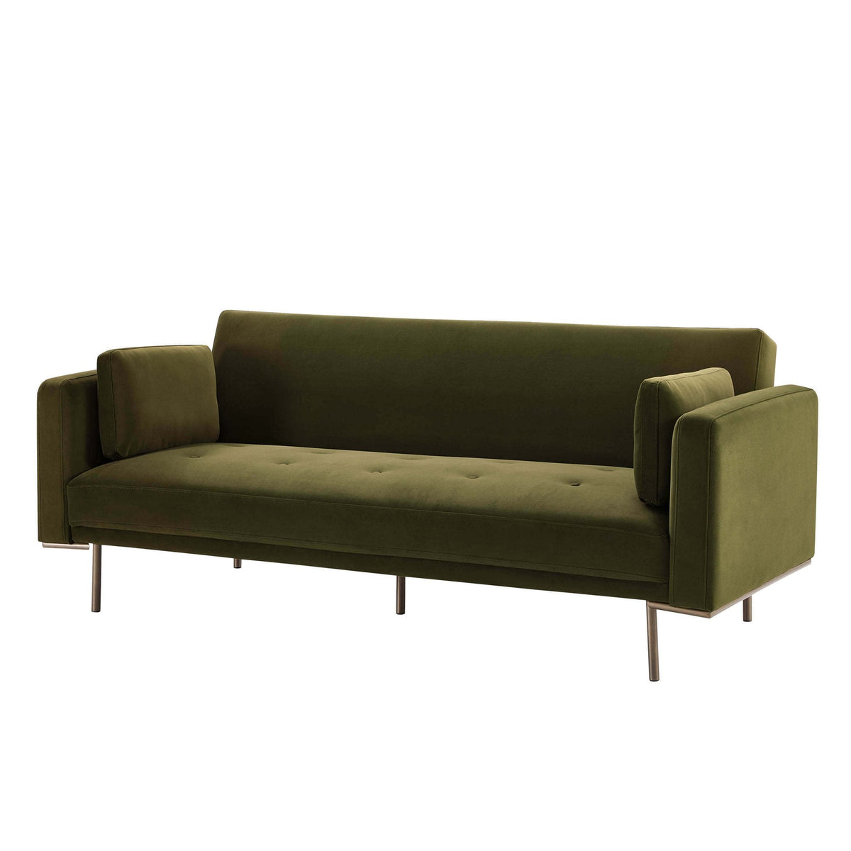 Dusklia - Hudson Click Clack Sofa Bed - Muted Moss