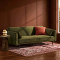 Dusklia - Hudson Click Clack Sofa Bed - Muted Moss