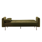 Dusklia - Hudson Click Clack Sofa Bed - Muted Moss