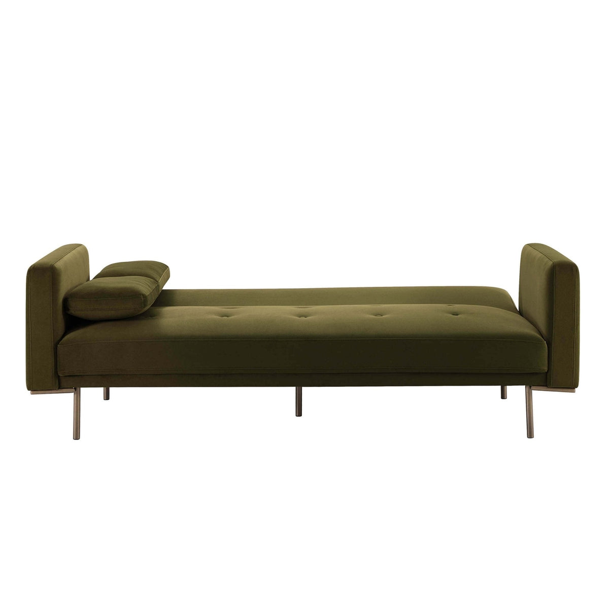 Dusklia - Hudson Click Clack Sofa Bed - Muted Moss