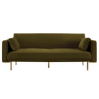Dusklia - Hudson Click Clack Sofa Bed - Rich Green