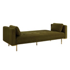 Dusklia - Hudson Click Clack Sofa Bed - Rich Green