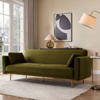 Dusklia - Hudson Click Clack Sofa Bed - Rich Green