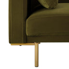 Dusklia - Hudson Click Clack Sofa Bed - Rich Green