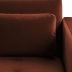 Dusklia - Hudson Click Clack Sofa Bed - Terracotta