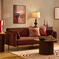 Dusklia - Hudson Click Clack Sofa Bed - Terracotta
