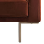 Dusklia - Hudson Click Clack Sofa Bed - Terracotta