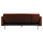 Dusklia - Hudson Click Clack Sofa Bed - Terracotta