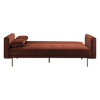 Dusklia - Hudson Click Clack Sofa Bed - Terracotta