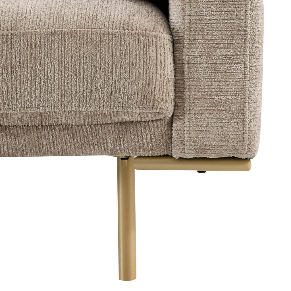 Dusklia - Hudson Click Clack Sofa Bed - Textured Mushroom