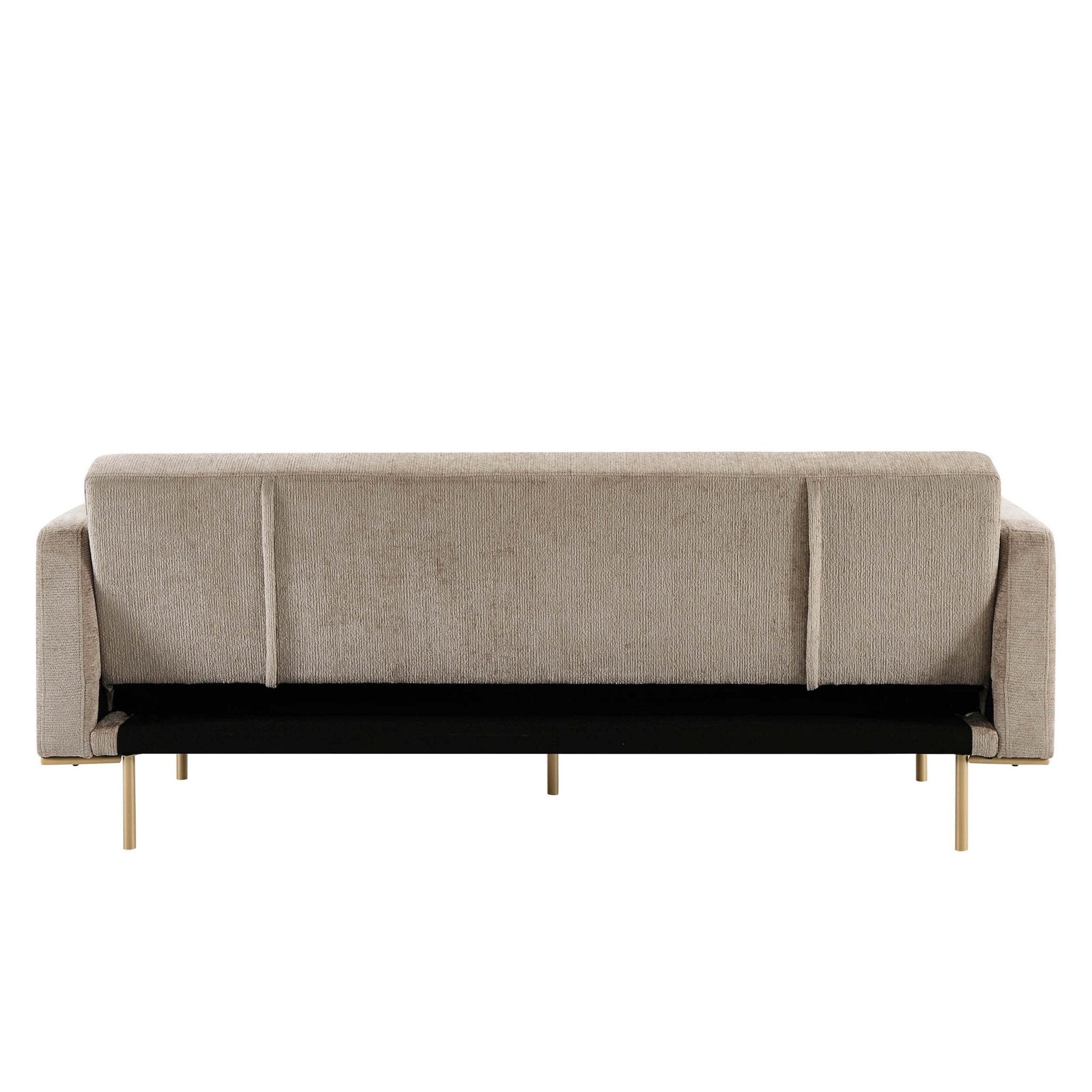 Dusklia - Hudson Click Clack Sofa Bed - Textured Mushroom
