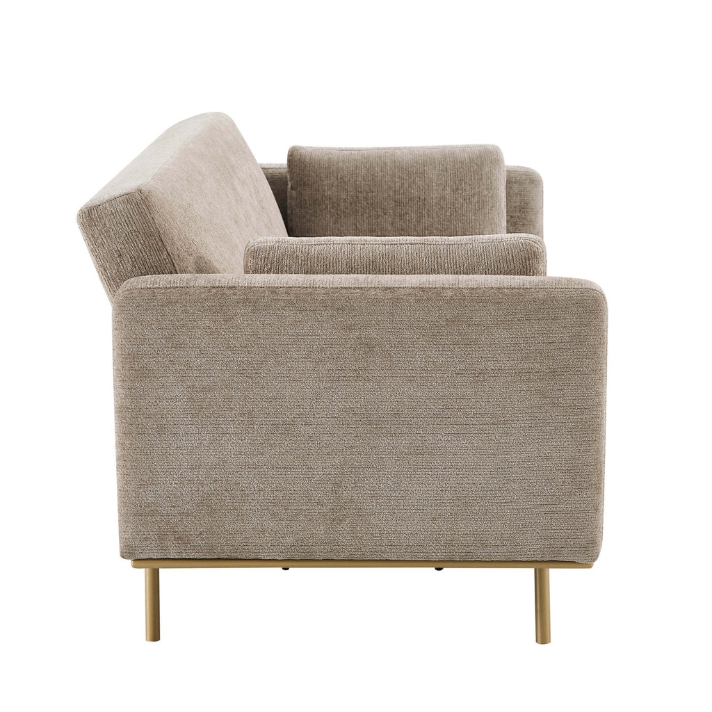Dusklia - Hudson Click Clack Sofa Bed - Textured Mushroom