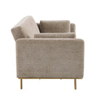 Dusklia - Hudson Click Clack Sofa Bed - Textured Mushroom