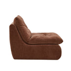 Dusklia - Immy Relaxed Accent Chair - Chenille Dark Rust