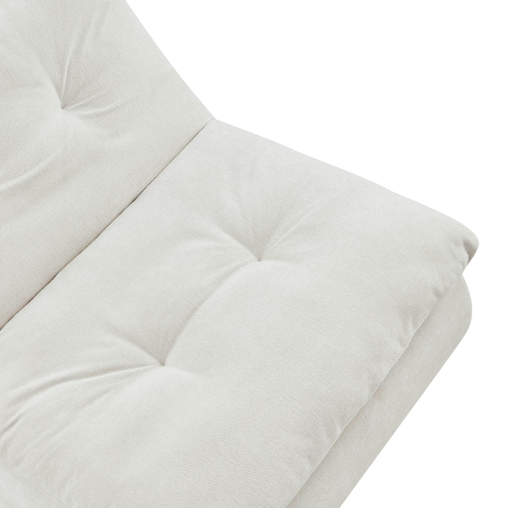 Dusklia - Immy Relaxed Accent Chair - Chenille Ivory