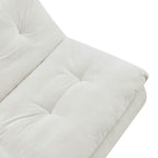 Dusklia - Immy Relaxed Accent Chair - Chenille Ivory