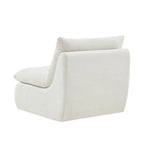 Dusklia - Immy Relaxed Accent Chair - Chenille Ivory