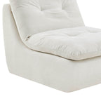 Dusklia - Immy Relaxed Accent Chair - Chenille Ivory